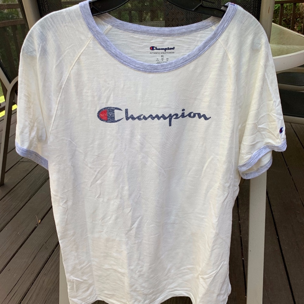 Champion Ringer T shirt sz XL
